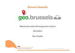 Brussels Geoportal