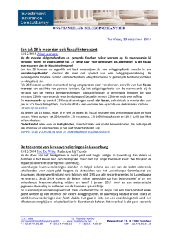 Een tak 23 is meer dan ooit fiscaal interessant De toekomst van