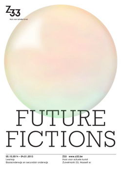 Lesmap Future Fictions. Perspectives on world-building