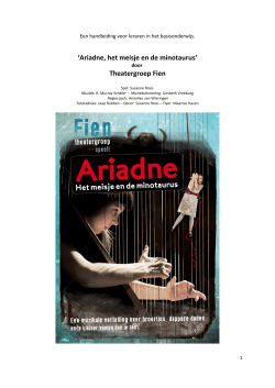 Ariadne, het meisje en de minotaurus