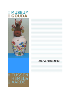 Jaarverslag 2013