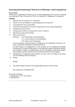 Vereniging Dorpsbelangen Sauwerd en Wetsinge