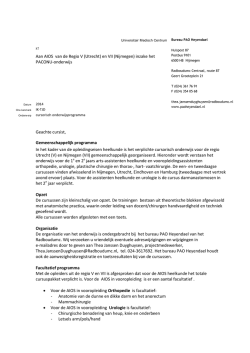 Informatiebrief - PAO Heyendael