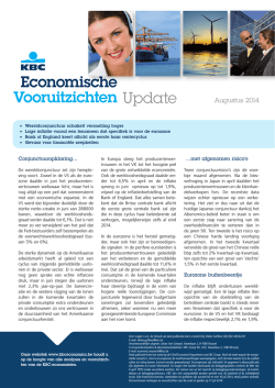 Economische Vooruitzichten Update