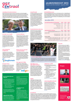 JAAROVERZICHT 2013