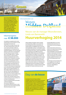 Huurverhoging 2014 - Wonen Midden