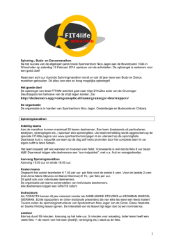 Inschrijfformulier - Budocentrum Chikara