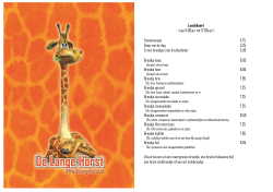 Download hier de menukaart van De Lange Horst
