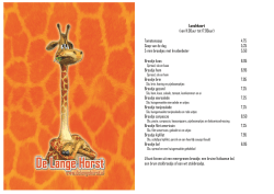 Download hier de menukaart van De Lange Horst