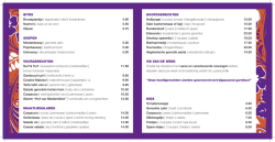 Dinerkaart (pdf) - Hof Van Medemblick