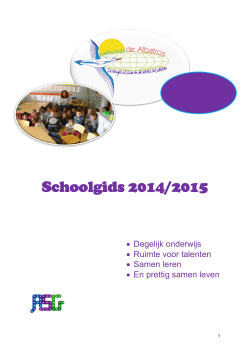 Schoolgids 2014/2015