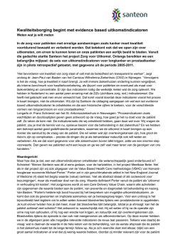 Interview Zorg voor Uitkomst