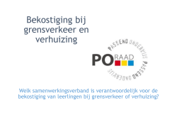 Handreiking Grensverkeer en verhuizing - PO-raad