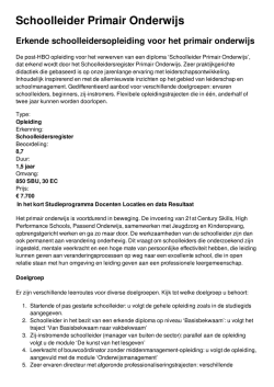 Informatie - Via Vinci Academy