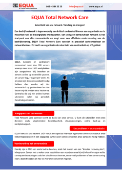 EQUA Total Network Care