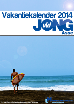 Download dan hier de vakantiekalender in PDF.