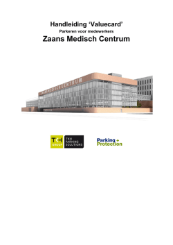 Handleiding ZMC-parkeerportal