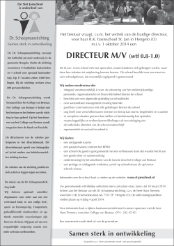 DIRECTEUR M/V (wtf 0.8-1.0)