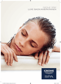 GROHe SPA&reg; luxe bAdkAmeRkRAnen