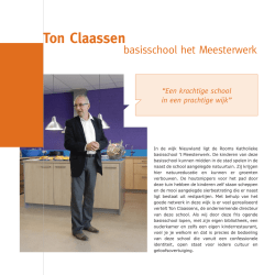 inspireren door Ton Claassen