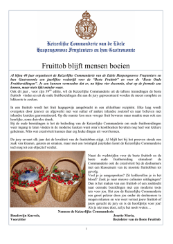 Info - Reglement - Deelnemingsformulier