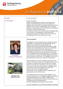 jubileumnummer - De Regenboog