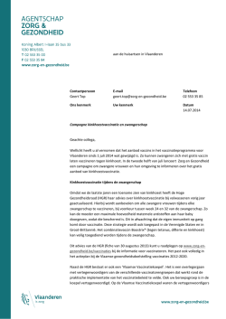 Download hier de brief aan de huisartsen van 14 juli 2014 (PDF