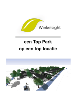 een Top Park op een top locatie