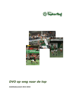 DVO op weg naar de top