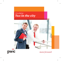 Tax in the city - invitation - NL - 03-10-14.indd