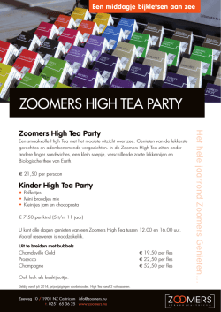 Download High tea arrangement