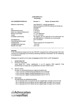 Jansz Media B.V. - de Advocaten van Van Riet