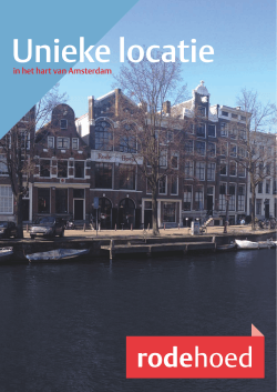 in het hart van Amsterdam