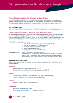 Download de flyer. - Van der Leest Consultants