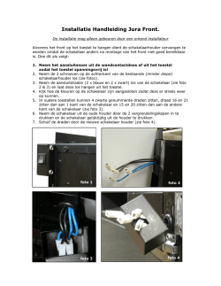 Installatie Handleiding Jura Front.