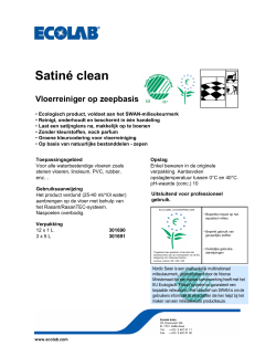 Satiné clean - Global Net