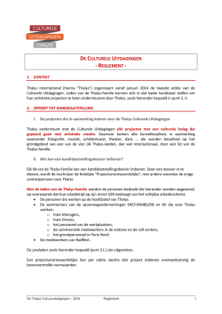 Het reglement lezen