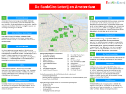 Toekenningen Amsterdam BankGiro Loterij tot 2014