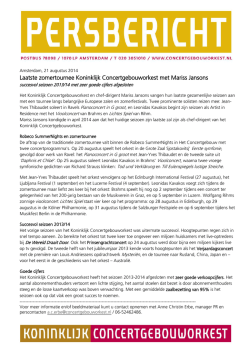 Download - Koninklijk Concertgebouworkest