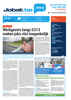 Werkgevers langs E313 maken jobs vlot toegankelijk