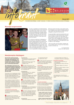 Infokrant feb 2014 - Gemeente Maldegem