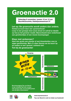 groenactie november 2014 TvN 01 - Bewonersvereniging Top van