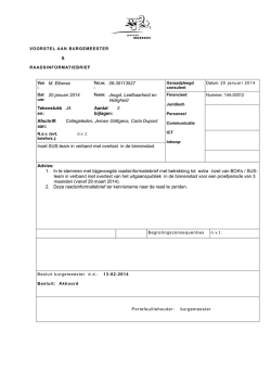 Inzet SUS-team - Gemeente Woerden