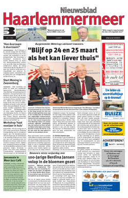 Nieuwsblad Haarlemmermeer 2014-01-30 5MB