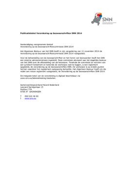 Verordening Bezwaarschriftencommissie