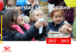 Jaarverslag Leerlingzaken