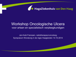 Oncologische Ulcera voor artsen en specialistisch verpleegkundigen
