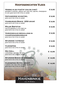 Herrie in de pan(tip van de chef)