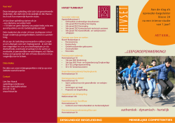 ...LEEFGROEPENWERKING!