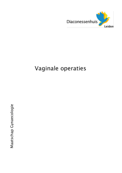 Vaginale operaties